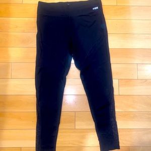 “Pink” black leggings